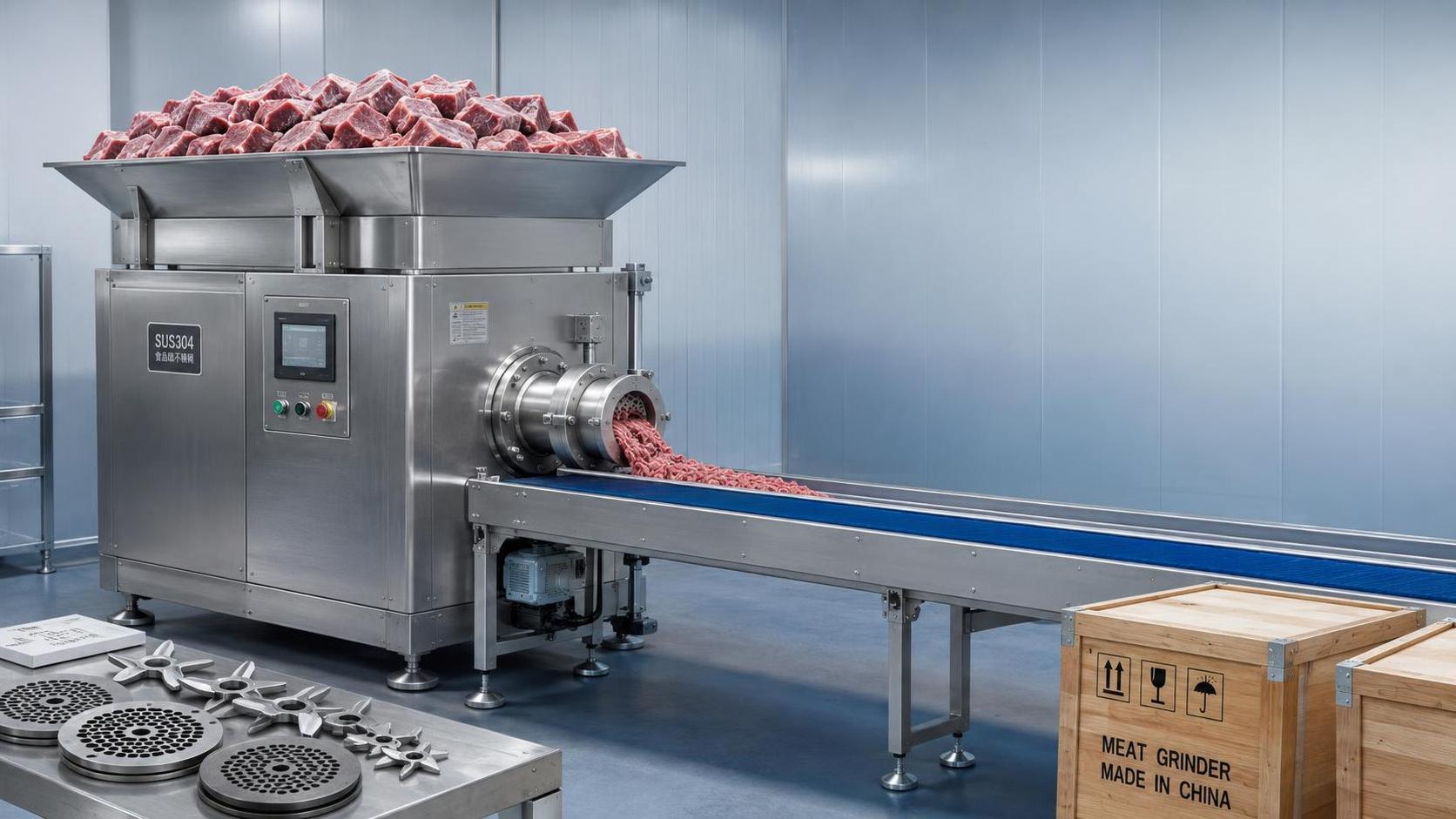 Qué debe incluir el precio directo de fábrica de una picadora de carne congelada