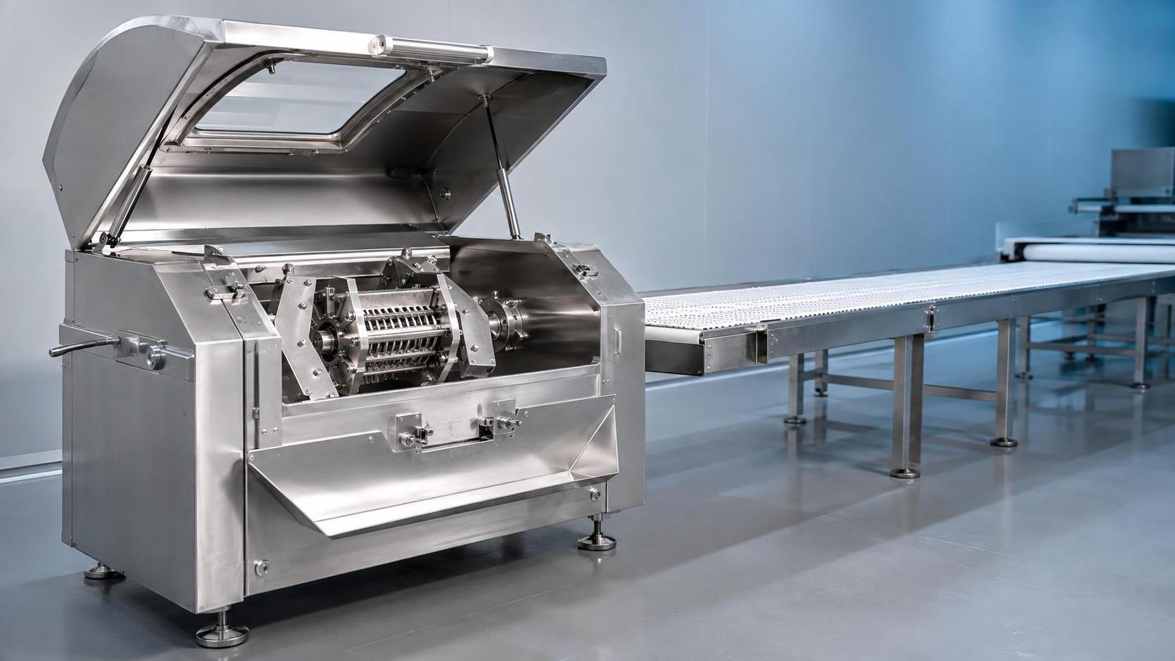 Cómo afecta el diseño higiénico al saneamiento de la máquina cortadora de carne fresca en cubos