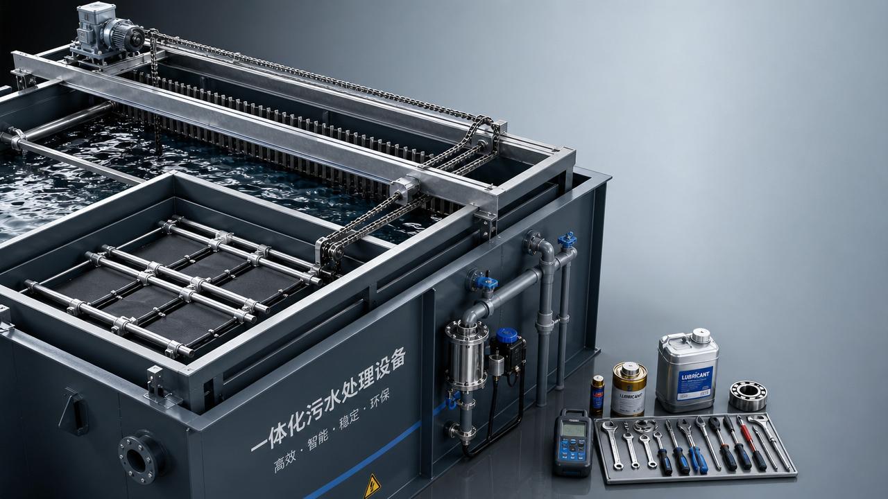 一体化污水处理设备常见维护周期解析