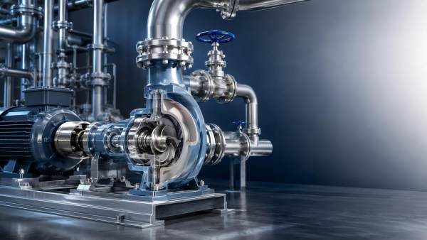 What determines the service life of a corrosion-resistant slurry pump?