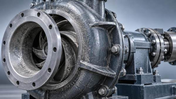 What maintenance intervals apply to heavy duty slurry pumps operating at >65% solids by weight?