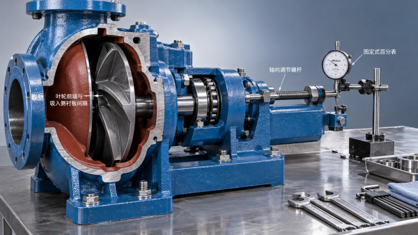 How Do You Correctly Adjust Impeller Clearance on a Worn Slurry Pump?