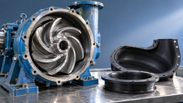 Which Pump Material Lasts Longest in Limestone-Gypsum FGD Slurry?