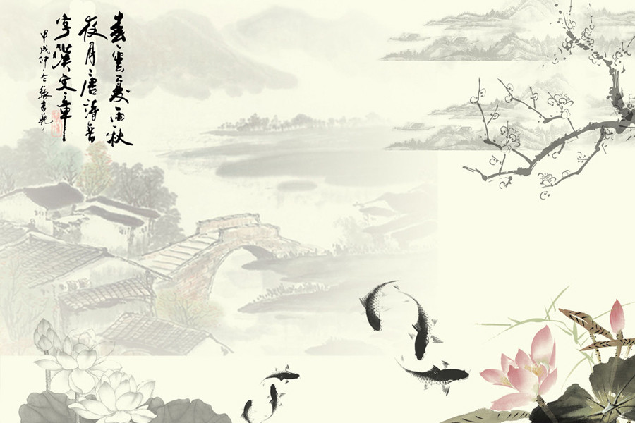 中国风,中国元素,风景,鱼,荷花.jpg